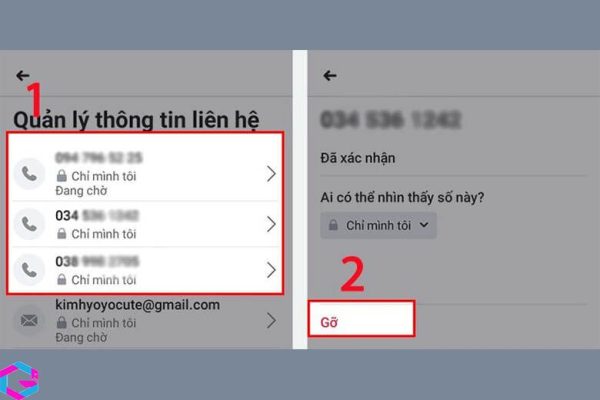 Cách đổi số điện thoại trên Facebook