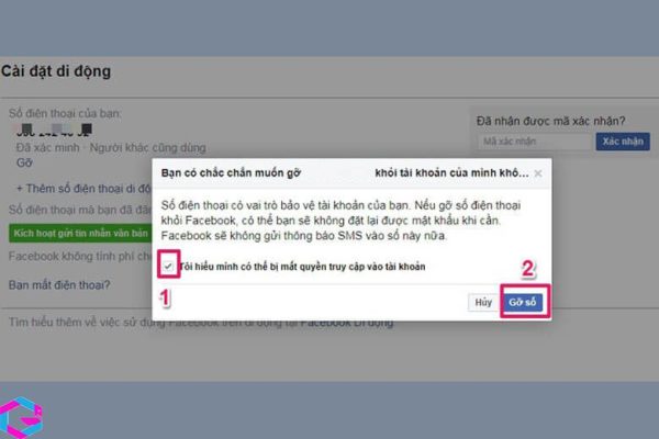 Cách đổi số điện thoại trên Facebook