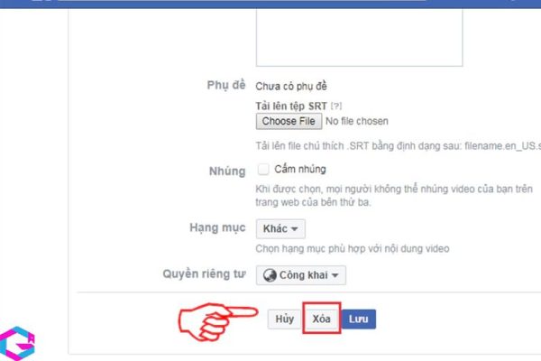 cách xóa ảnh đại diện trên Facebook