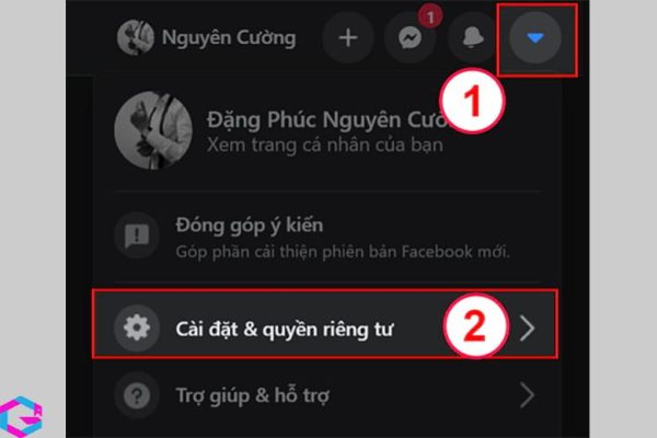 cách xóa ảnh đại diện trên Facebook