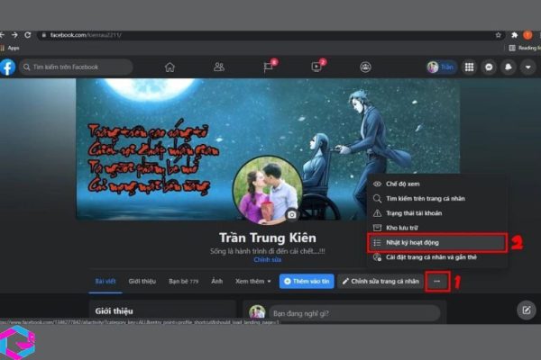 cách xóa bài viết trên facebook