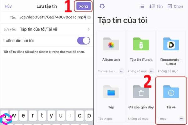 tải video trên Pinterest