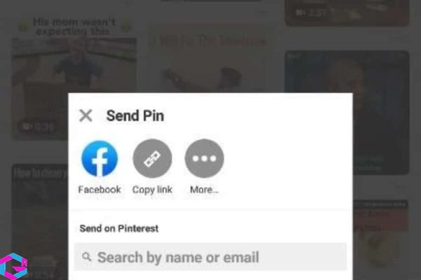 tải video trên Pinterest