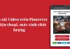 Cách tải và lưu Video trên Pinterest cho điện thoại iOS, Android và máy tính