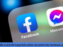 Hướng dẫn 4 cách tắt trạng thái online của mình trên Facebook, trên máy tính, điện thoại cực đơn giản