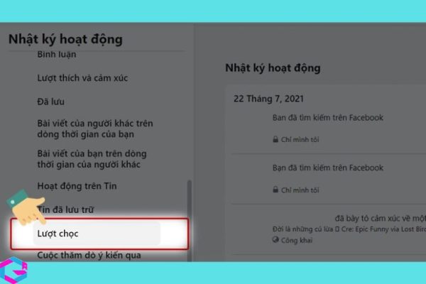 cách chọc trên Facebook