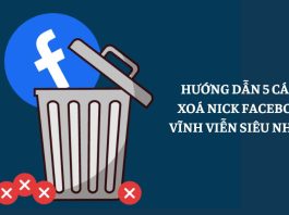 Hướng dẫn 5 cách xóa nick Facebook vĩnh viễn trên iPhone, Android và máy tính siêu nhanh