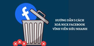 Hướng dẫn 5 cách xóa nick Facebook vĩnh viễn trên iPhone, Android và máy tính siêu nhanh