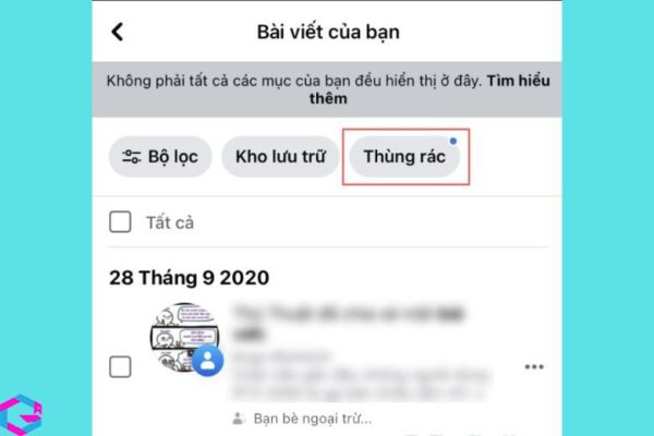 cách ẩn bài viết trên Facebook