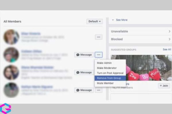 cách xóa nhóm trên Facebook