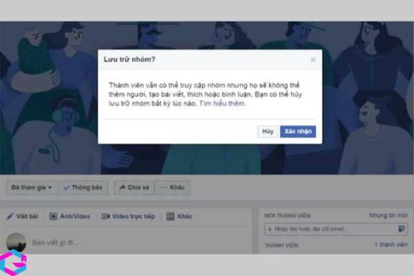 cách xóa nhóm trên Facebook