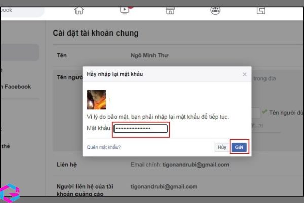 cách đổi link facebook