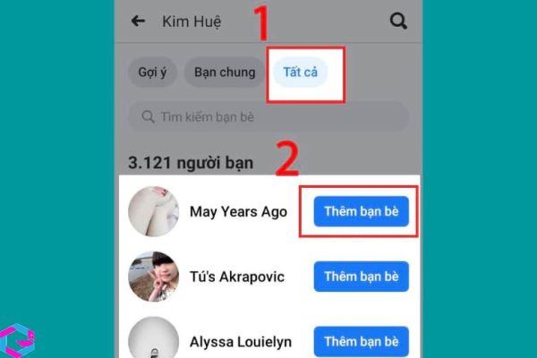 Cách kết bạn trên facebook