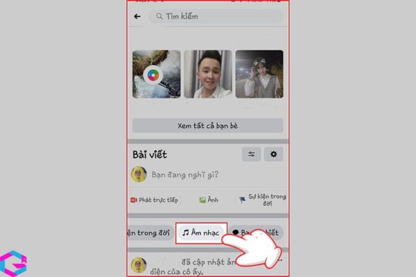 Cách thêm nhạc vào Facebook