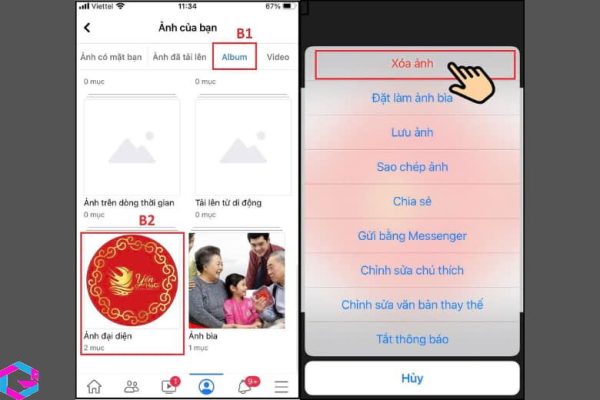 avatar Facebook mặc định 