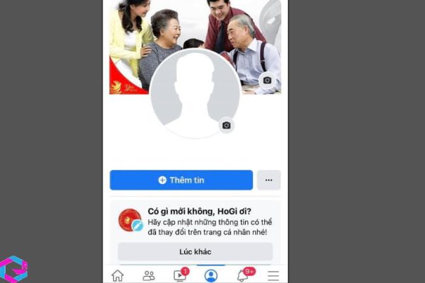 avatar Facebook mặc định 