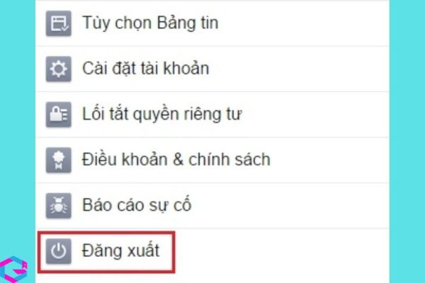 Cách đăng xuất Facebook