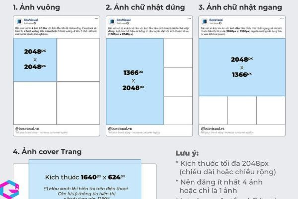 cách đăng ảnh lên Facebook không bị vỡ