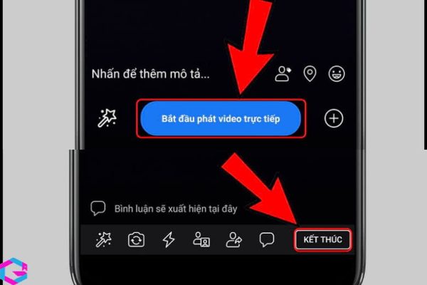 Cách phát trực tiếp trên Facebook 