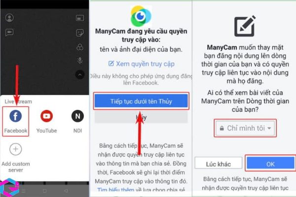 Cách phát trực tiếp trên Facebook 