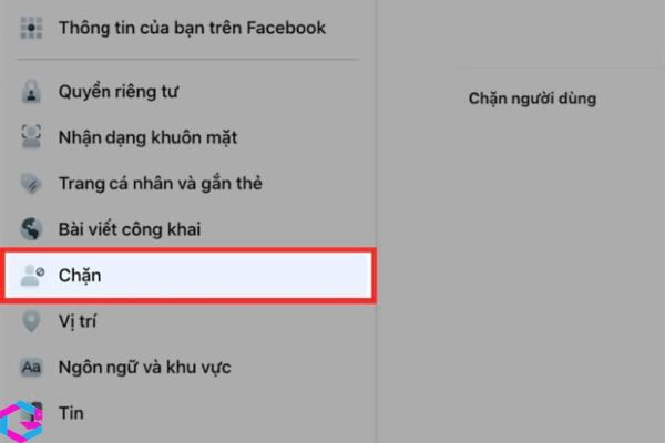 cách bỏ chặn Facebook