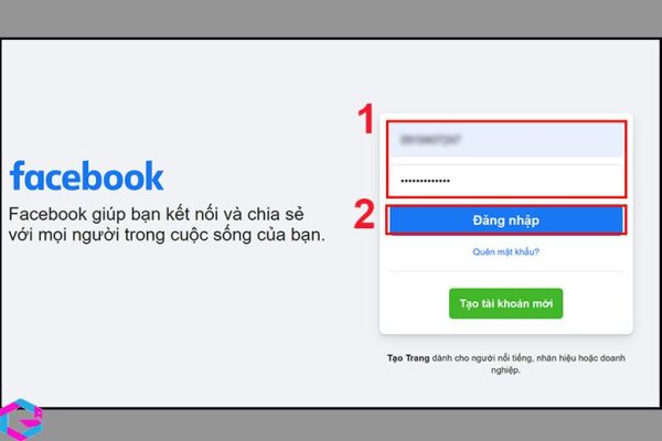 cách đăng nhập facebook