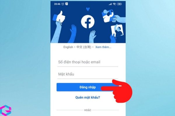 cách đăng nhập facebook