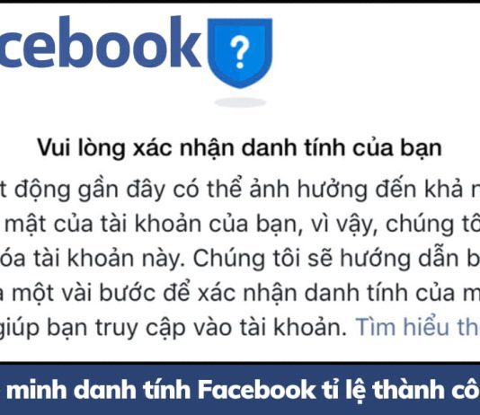Hướng dẫn 3 cách xác nhận danh tính Facebook siêu đơn giản trong 1 nốt nhạc