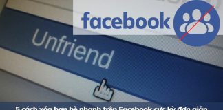 5 cách xóa bạn bè, xóa hàng loạt bạn bè trên Facebook nhanh nhất bằng điện thoại, máy tính