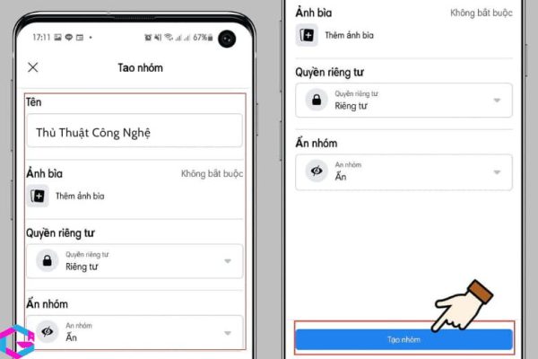 Cách tạo nhóm trên Facebook 
