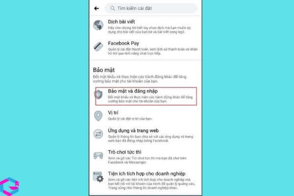 cach doi mat khau facebook 2.1.3 didongviet