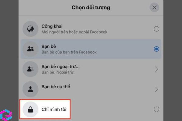 cách ẩn người theo dõi trên Facebook 