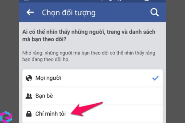 cách ẩn người theo dõi trên Facebook 