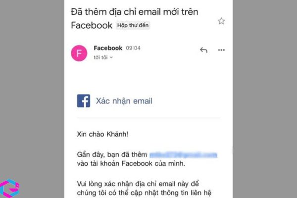 Facebook không gửi mã xác nhận