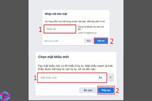 cách lấy lại mật khẩu Facebook 