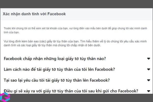 cách lấy lại mật khẩu Facebook 