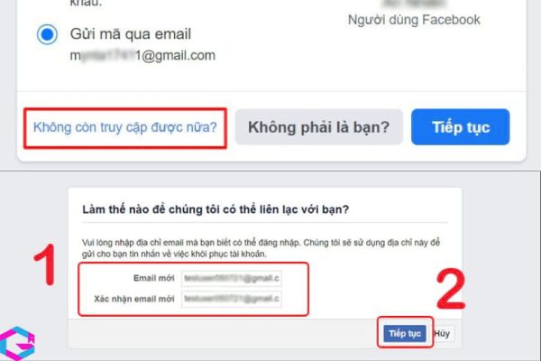 cách lấy lại mật khẩu Facebook 