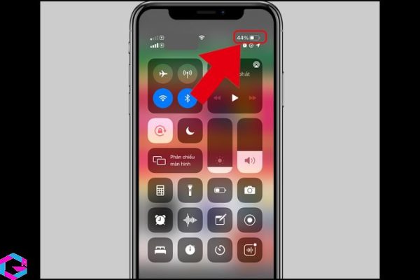 Cách hiển thị phần trăm pin trên iPhone