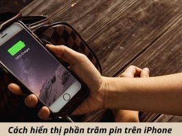 Hướng dẫn 10 cách hiển thị phần trăm pin trên iPhone trong 1 nốt nhạc cực đơn giản