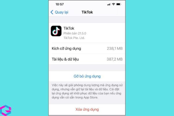 lỗi không vào được TikTok trên iPhone