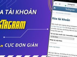 2 cách xóa tài khoản trên Instagram vĩnh viễn, vô hiệu hóa tài khoản Instagram trên điện thoại, máy tính đơn giản