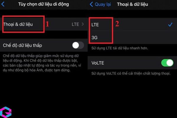 lỗi không có dịch vụ trên iPhone