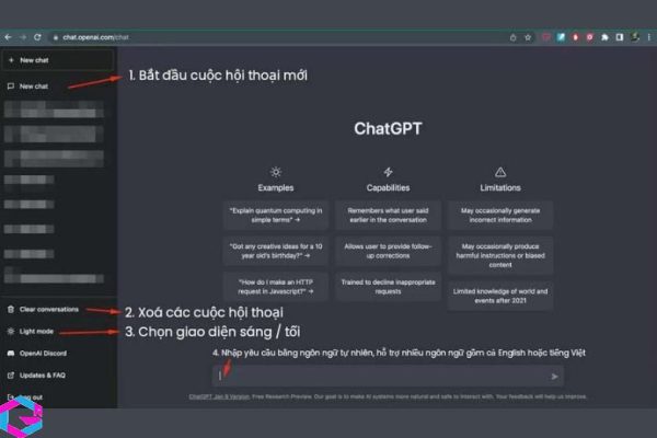 cách sử dụng chat gpt