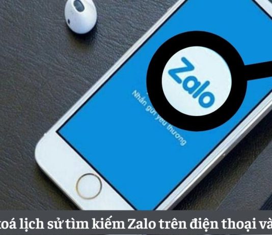Các bước xoá lịch sử tìm kiếm Zalo trên điện thoại và máy tính