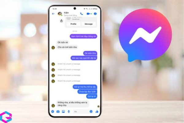 Cách xem tin nhắn đã thu hồi trên Messenger 