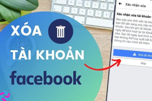 cách xóa tài khoản Facebook