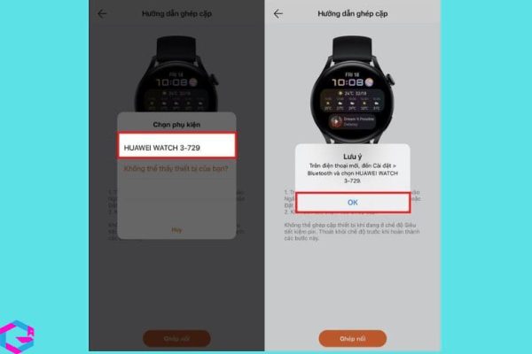 Cách kết nối Huawei Watch 3 với điện thoại