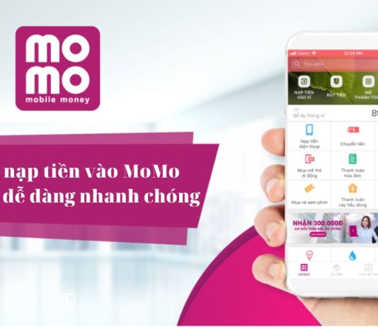 Hướng dẫn cách nạp tiền vào MoMo miễn phí cho người mới