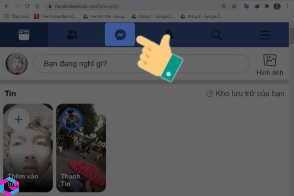 cách xem tin nhắn đầu tiên trên messenger