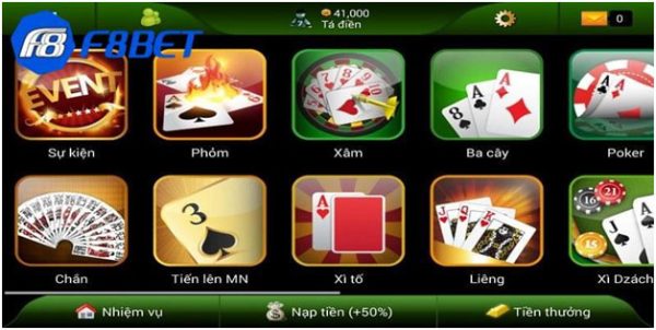 Đánh Bài Trực Tuyến An Toàn, Xanh Chín Cùng F8BET 3